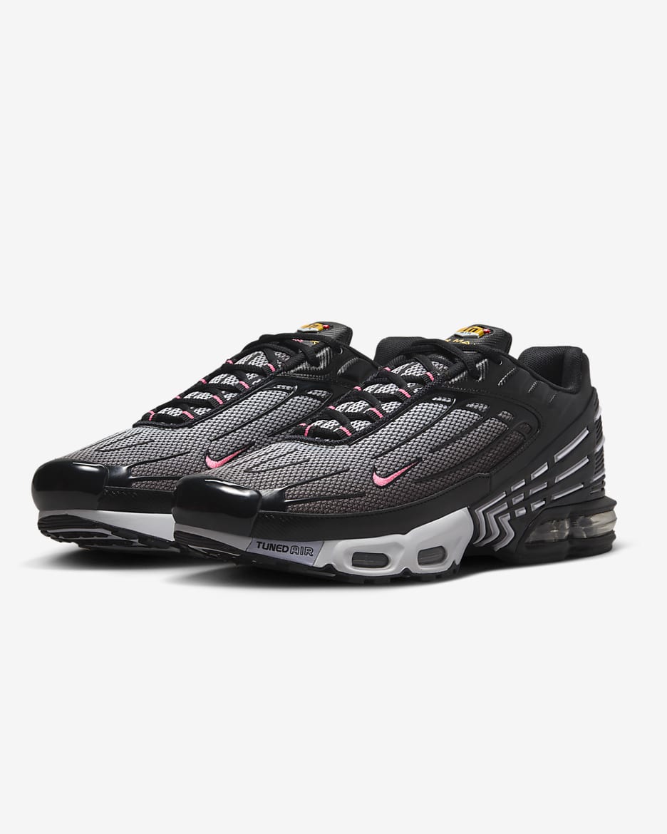 Nike air max plus 3 mens black hotsell